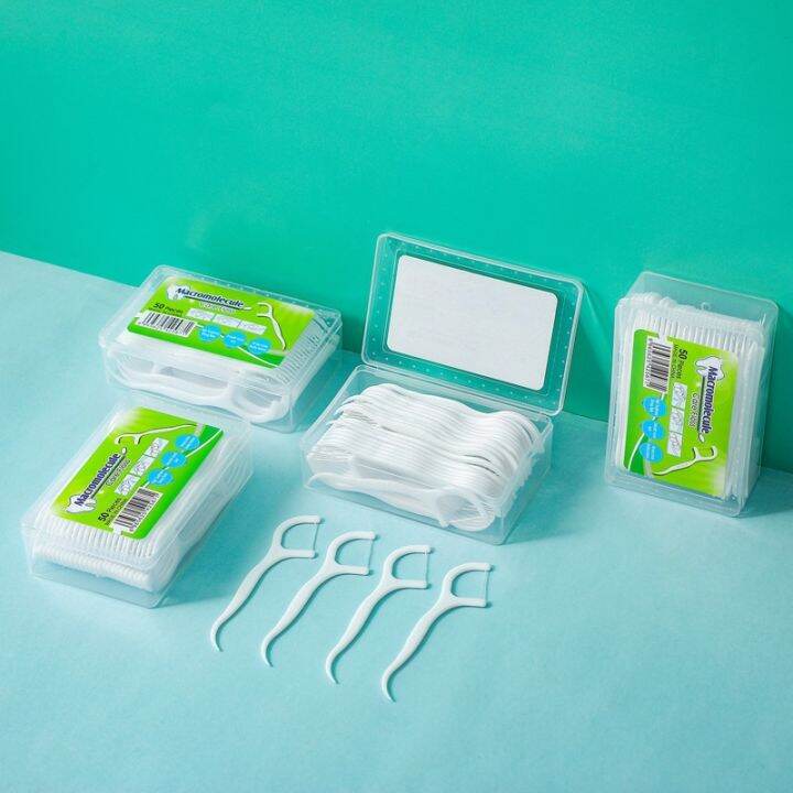 Pcs Pack Teeth Toothpicks Stick Dental Floss Flosser Picks Oral Care