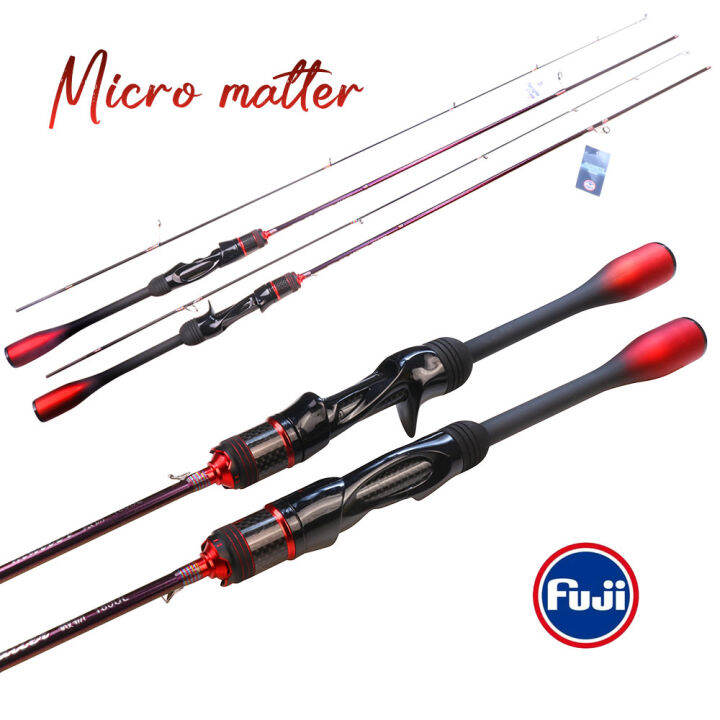 TRAINFIS1 68M 1 8M Fuji Solid Carbon 3 6LB 1 5 9G UL Rod X Cross