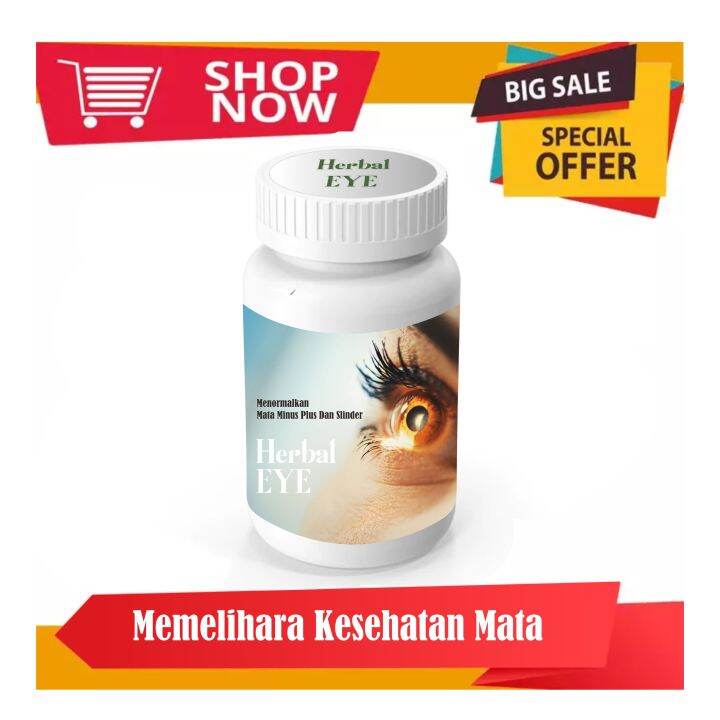 Obat Mata Minus Kapsul Herbal Eye Herbal Mata Mines Mata Merah Berair