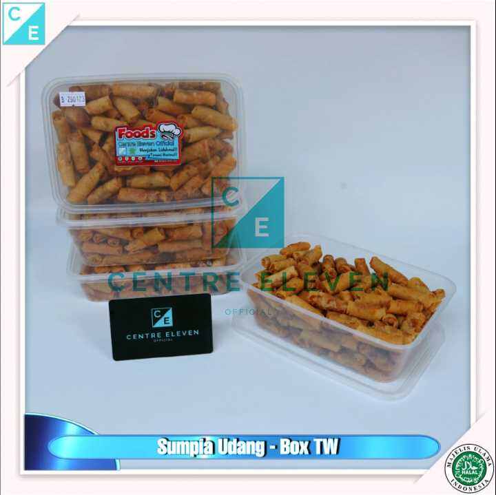 Sumpia Udang Cemilan Snack Kotak Box Pack Renyah Gurih Asin