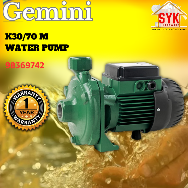 SYK Gemini K30 70 M Water Pump Automatic Pressure Home Water Pump