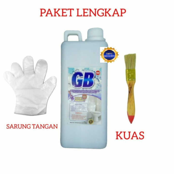 Gb Pro Original L Pembersih Kerak Keramik Porselen Porselin Cairan