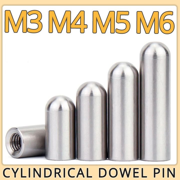 M M M M Cylindrical Pin Stainless Steel Dowel Inner Thread