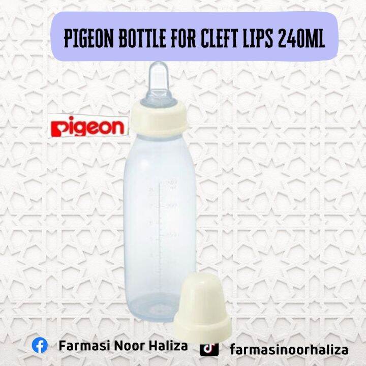 Pigeon Bottle For Cleft Lips Ml Lazada