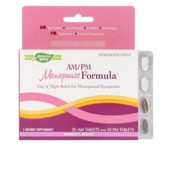 Nature S Way AM PM Menopause Formula Women S Health 60 Tablets