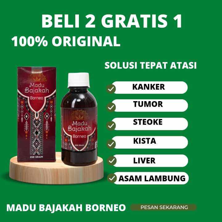 Madu Bajakah Borneo Asli Original Kalimantan Lazada Indonesia