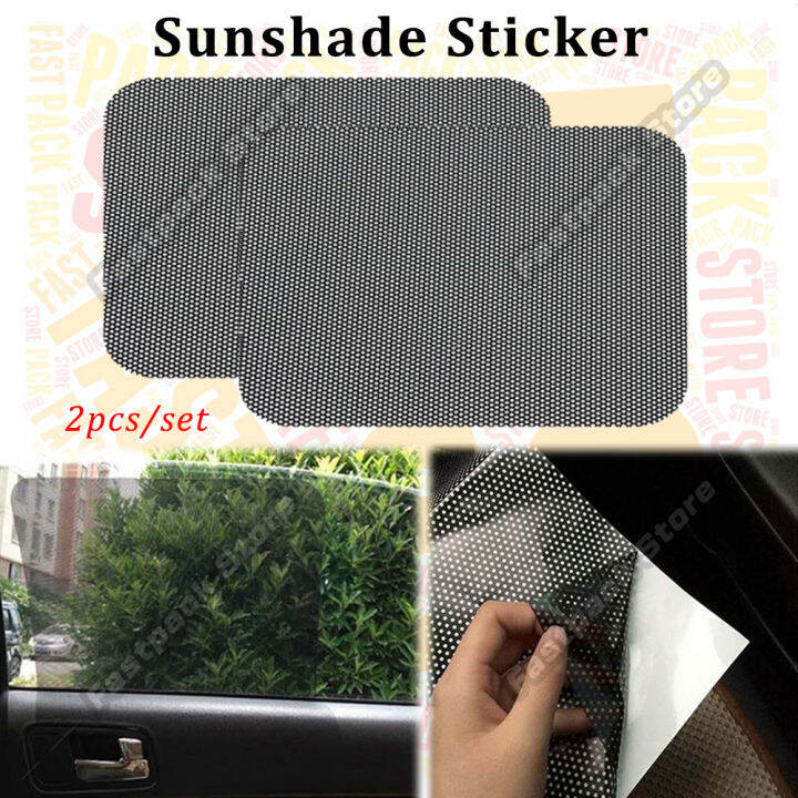 Universal Car Window Anti Uv Sunshade Sticker X Cm Protection Mesh