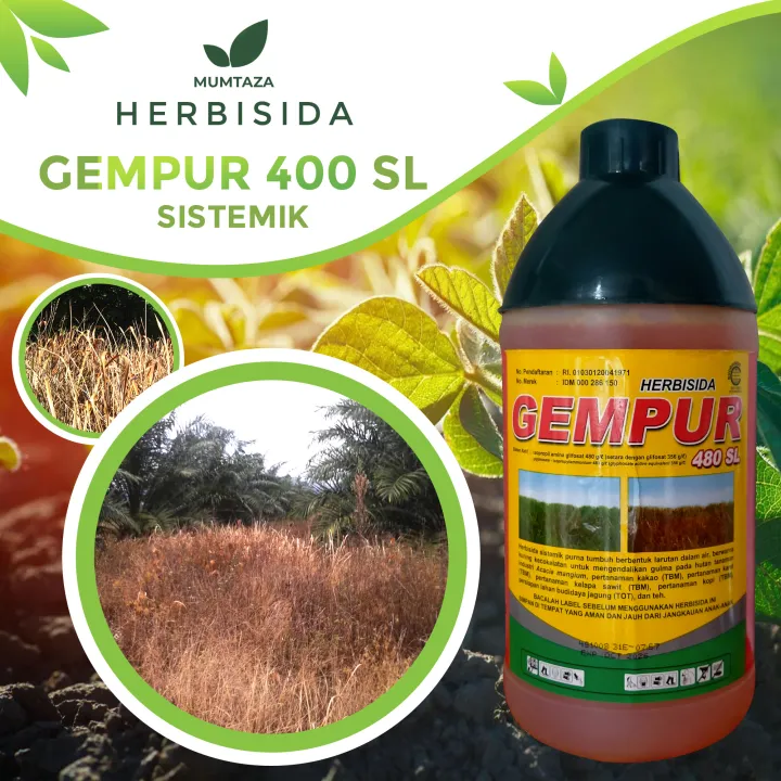 Herbisida GEMPUR 480 SL 1 Liter Dan Kemasan 100 Ml Repack Pembasmi