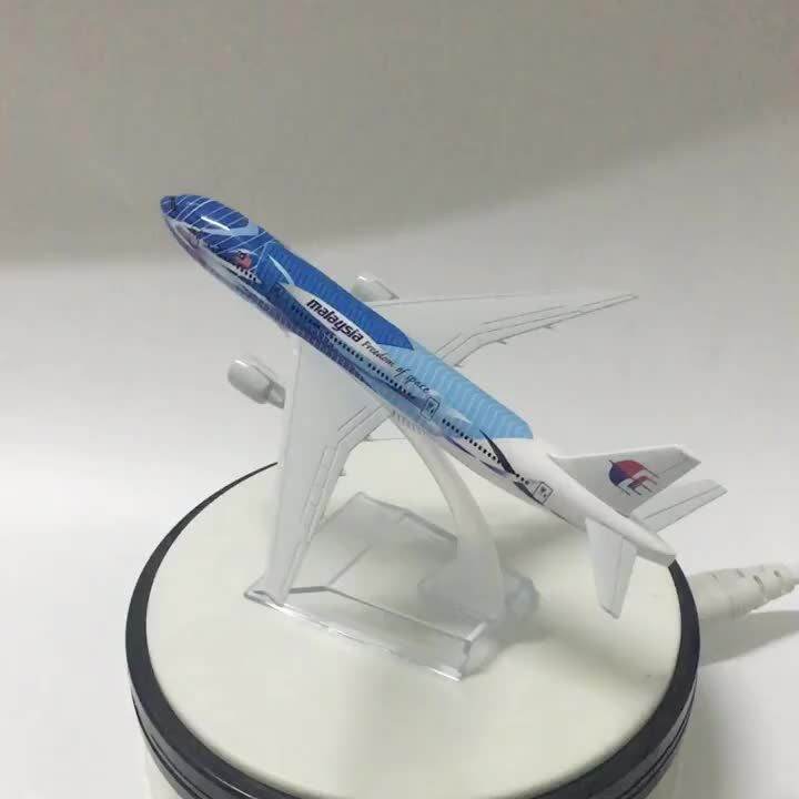 16cm Metal Alloy Plane Model Air Malaysia Freedom Of Space B777 Airways