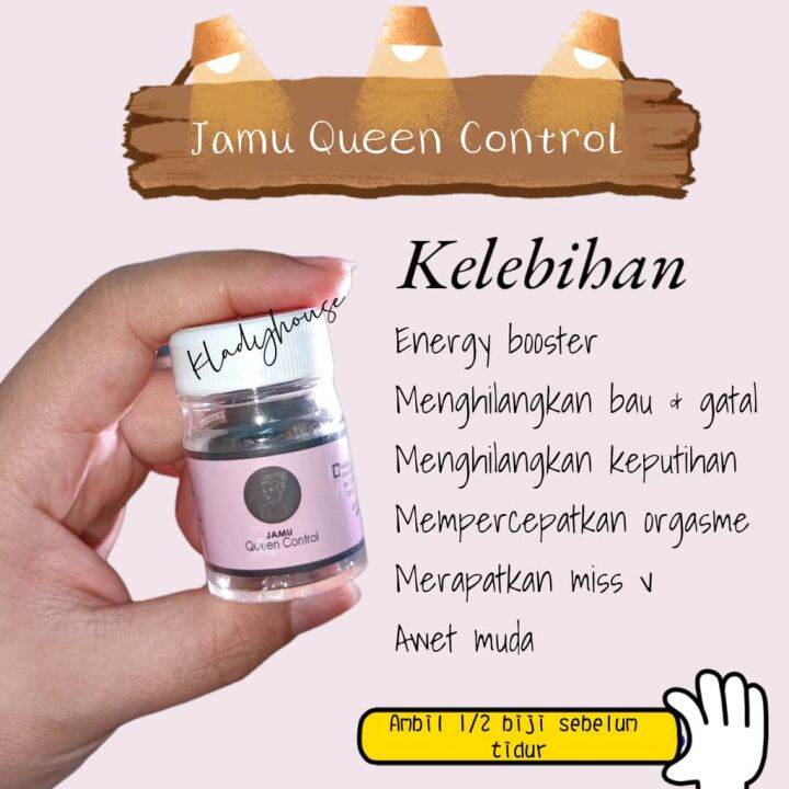 VIRAL JAMU QUEEN CONTROL Original 15 S Lazada