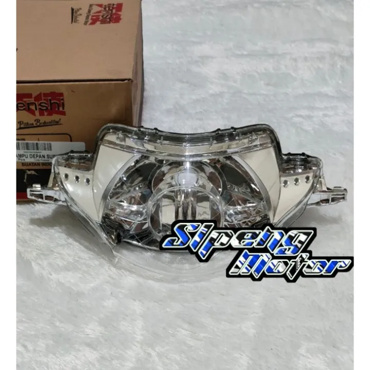 Lampu Reflektor Sepeda Depan Headlamp Honda Supra X Lama