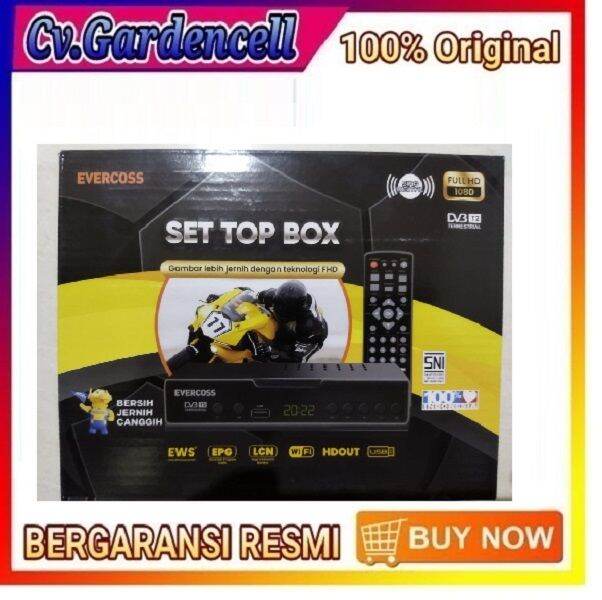 Evercross Stb Set Top Box Max Digital Tv Garansi Resmi Lazada Indonesia