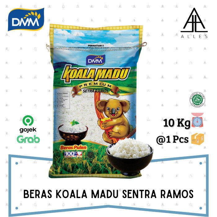 BERAS KOALA MADU PREMIUM SETRA RAMOS BERAS PULEN PREMIUM 10 KG Lazada