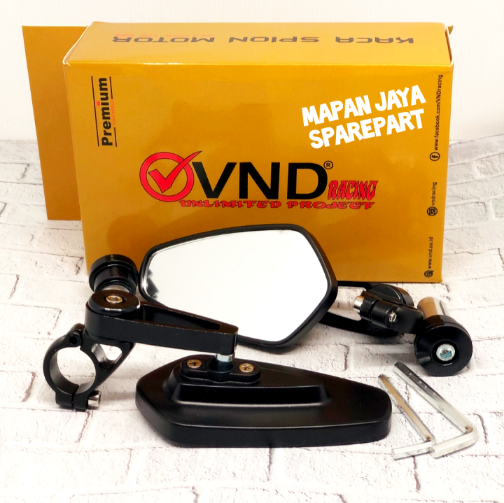 Spion Jalu Motor Bar End Oval Hitam Universal Lazada Indonesia