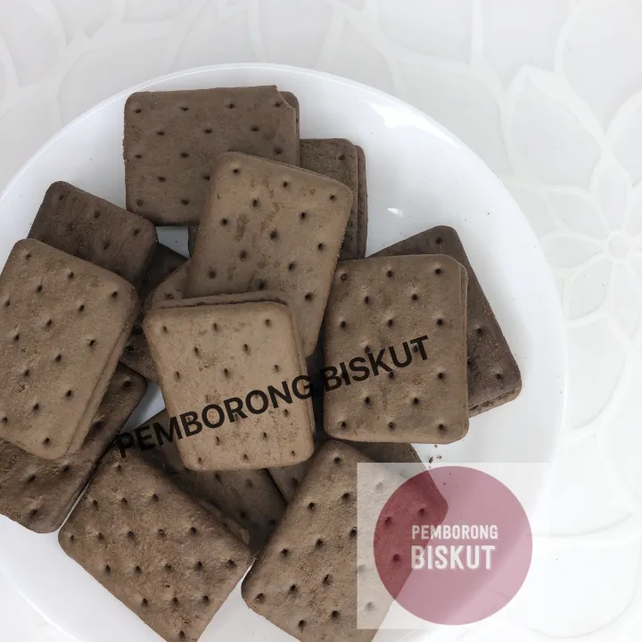 Pemborong Biskut Timbang Biskut Krim Coklat Chocolate Cream Biscuit