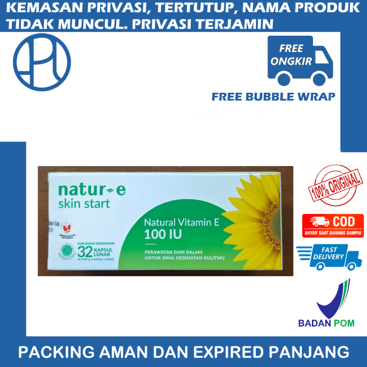 Natur E Skin Start Natural E Iu Kapsul Lazada Indonesia