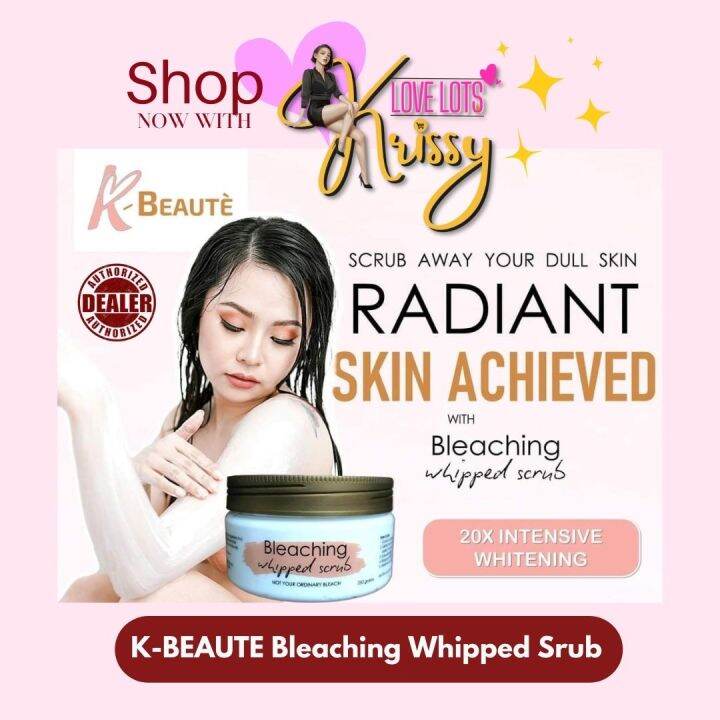 K Beaute Bleaching Whipped Scrub Lazada Ph