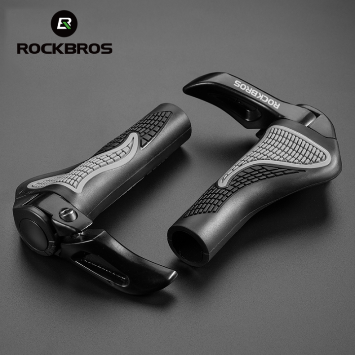 Bicycle Bike MTB Components Bar Ends Handlebars Rubber Grips Aluminum