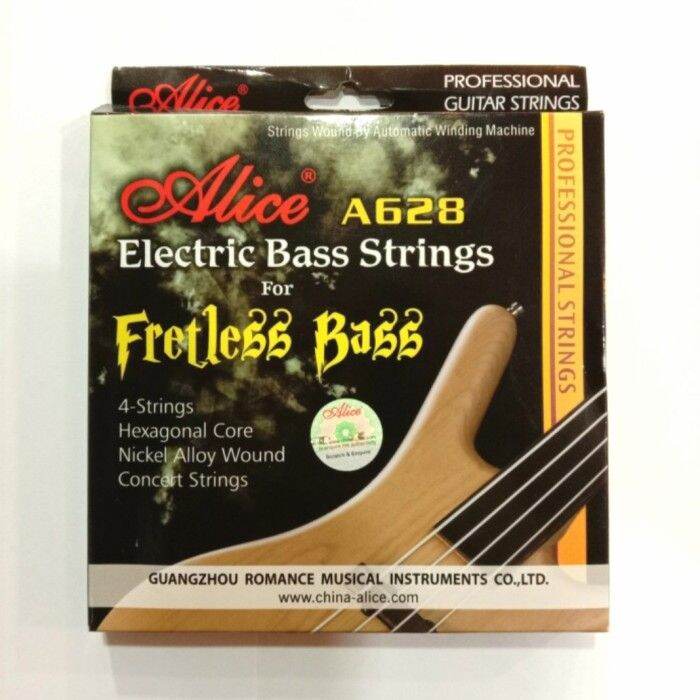 Senar Bass Electric Alice Fretless Bass A628 Lazada Indonesia