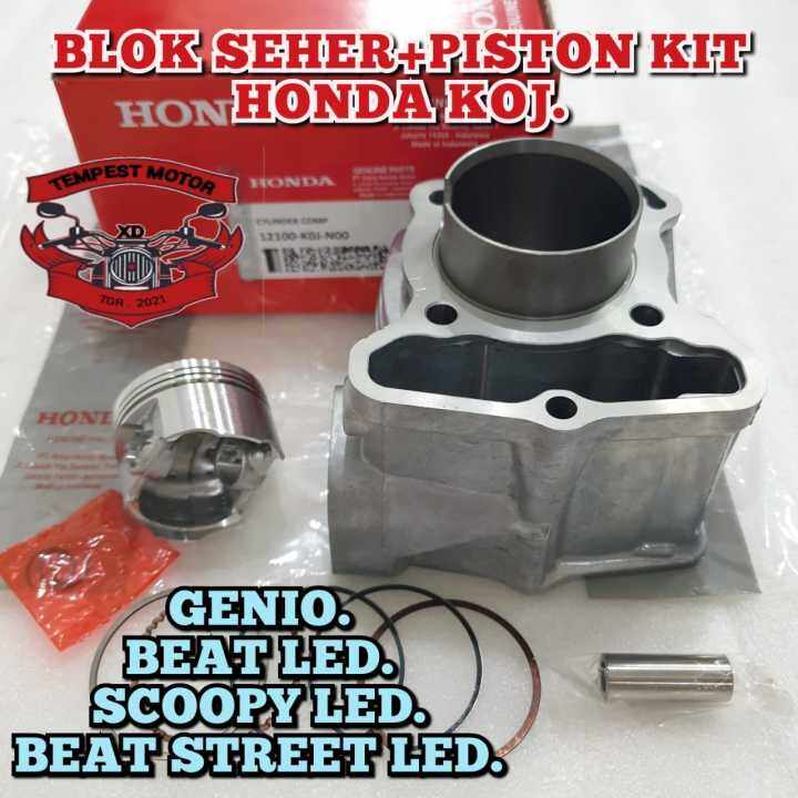 Blok Seher Genio Blok Mesin Piston Kit Koj Beat Led Scoopy Led Blok