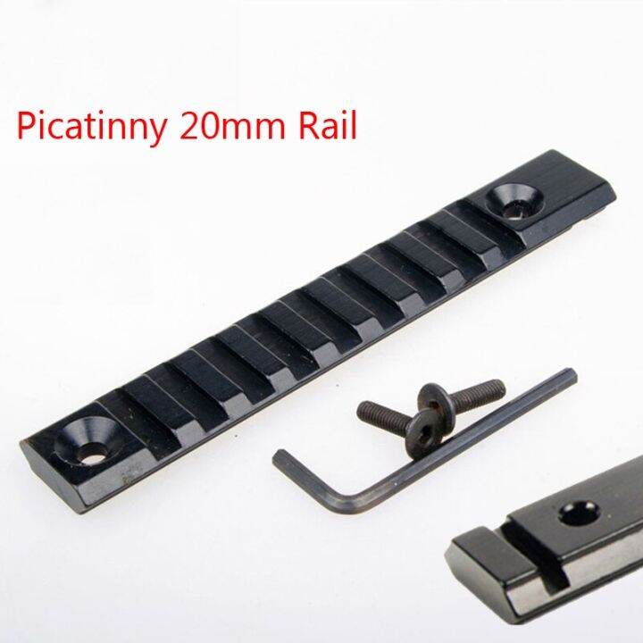 Tactical Dovetail Weaver Picatinny Rail Mount With Mm Mount Mm