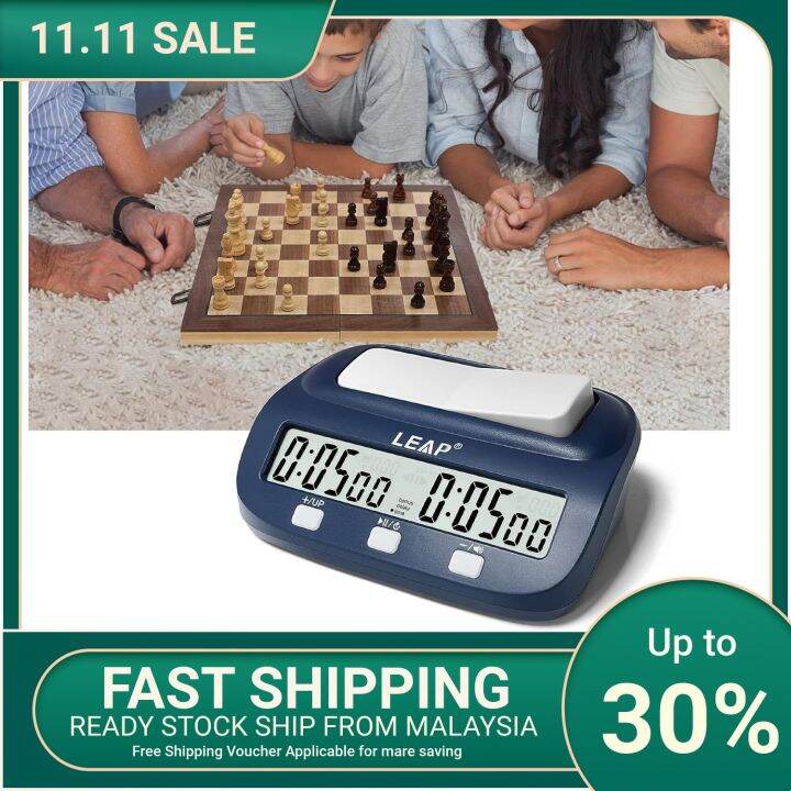 LEAP Chess Clock PQ9923 Digital Chess Timer Professional Chess Clock