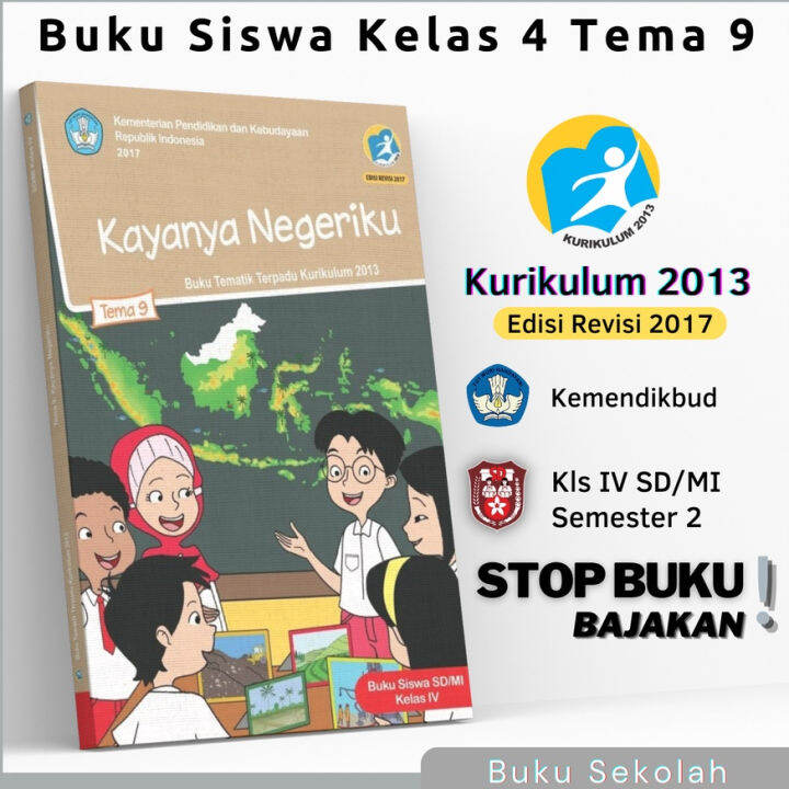 Buku Paket Siswa Pelajaran Tematik Kelas Sd Mi Tema Judul Kayanya