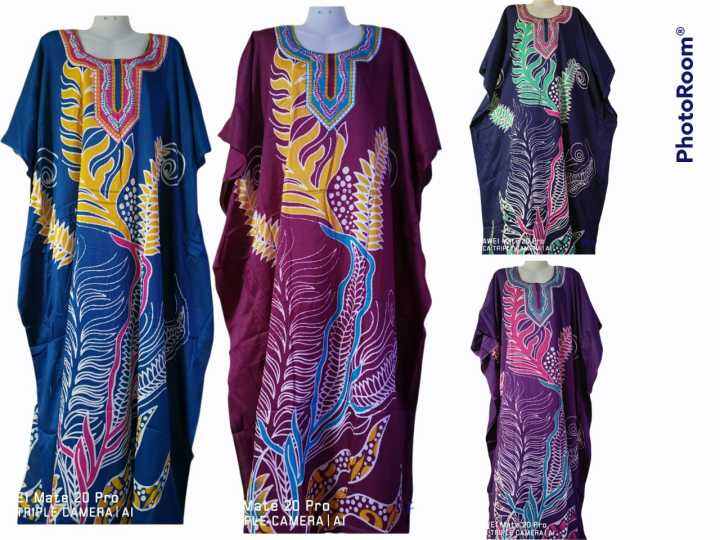 New Arrival Kaftan Baju Kelawar Canting Batik Creaction Terengganu Baju