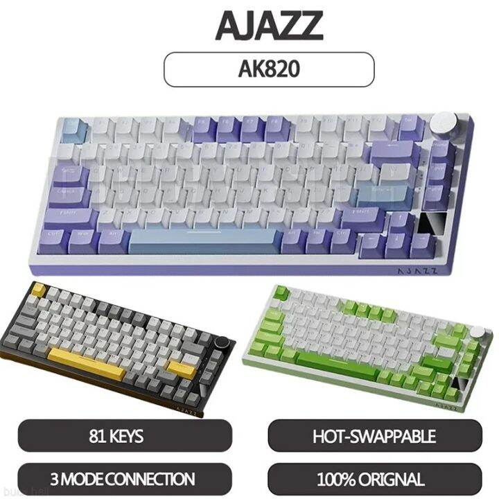 Ajazz Ak Mechanical Gaming Keyboard Mode Usb G Bluetooth