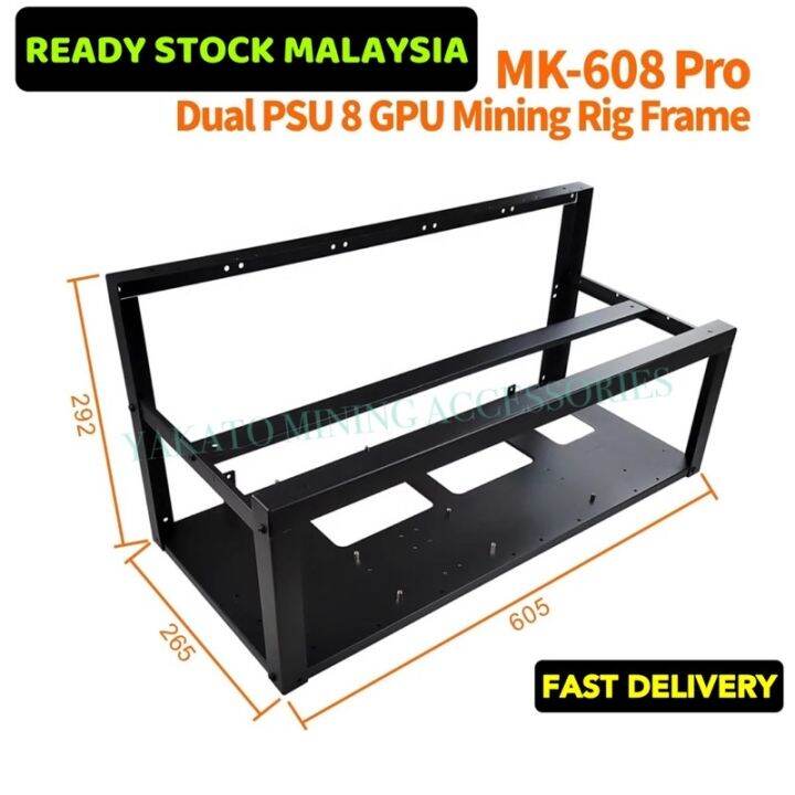 Mining Rig Frame For Gpu Gpu Steel Open Air Miner Rig Case Mining