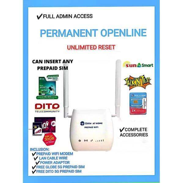 Hotutzbj094184 Permanent Openline Prepaid Wifi Modem With FREE DITO 5G