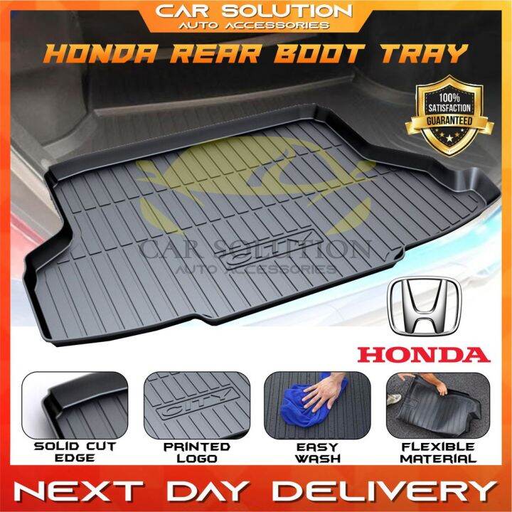 Honda City Hrv Jazz High Quality Car Rear Trunk Cargo Boot Tray Crv