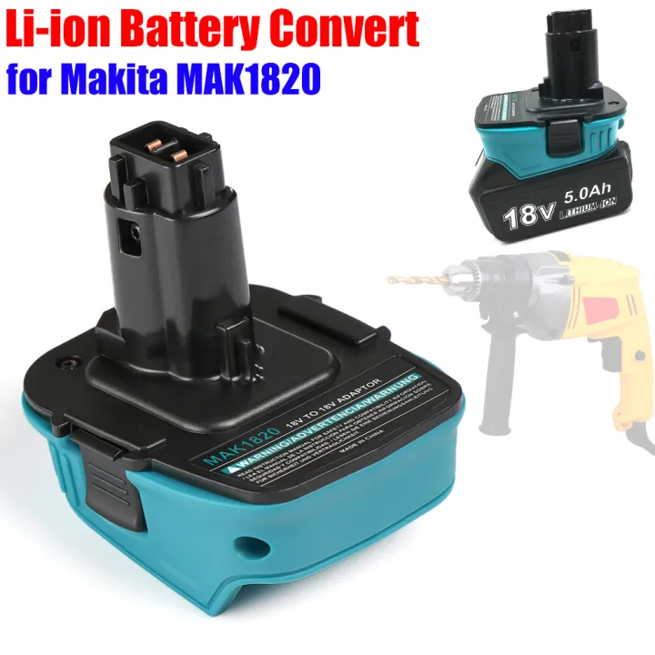 Li Ion Battery Adapter Converter For Makita Bl V Convert To Dewalt Ni