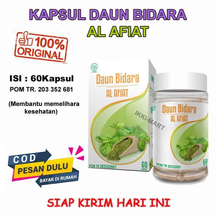 Kapsul Ekstrak Daun Bidara AL AFIAT 60 Kapsul Lazada Indonesia