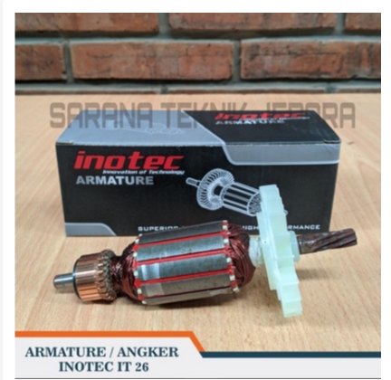 Inotec Armature Mesin Rotary Hammer Bosch Angker Rotor Mesin Rotary