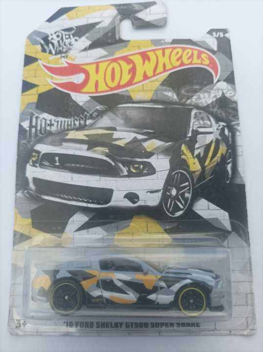 Hot Wheels 10 Ford Shelby GT500 Super Snake Grey Camouflage Series