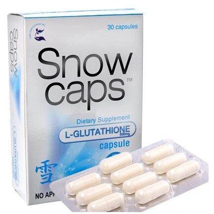 Snow Caps L Glutathione Skin Whitening 10 Capsules Lazada PH