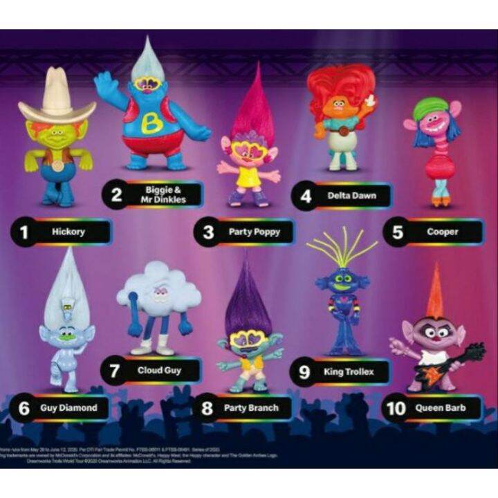 Mcdo Mc Donald S Troll Happy Meal Toy Trolls World Tour Lazada PH