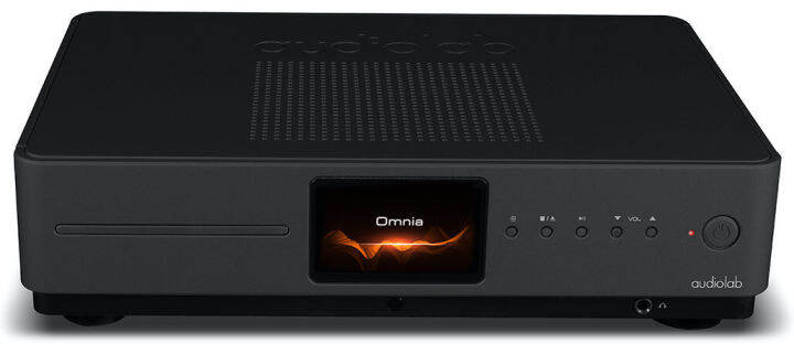 AUDIOLAB OMNIA BLACK ALL IN ONE NETWORK STREAMER WITH BUILT IN