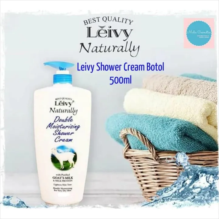 Leivy Naturally Double Moisturising Shower Cream 500ml Lazada PH