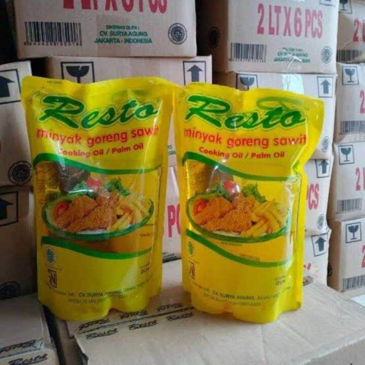 Promo Minyak Goreng Resto Liter X Pcs Dus Free Packing