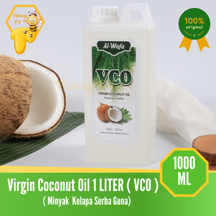 Minyak Kelapa Murni VCO Virgin Coconut Oil 1000 ML Lazada Indonesia