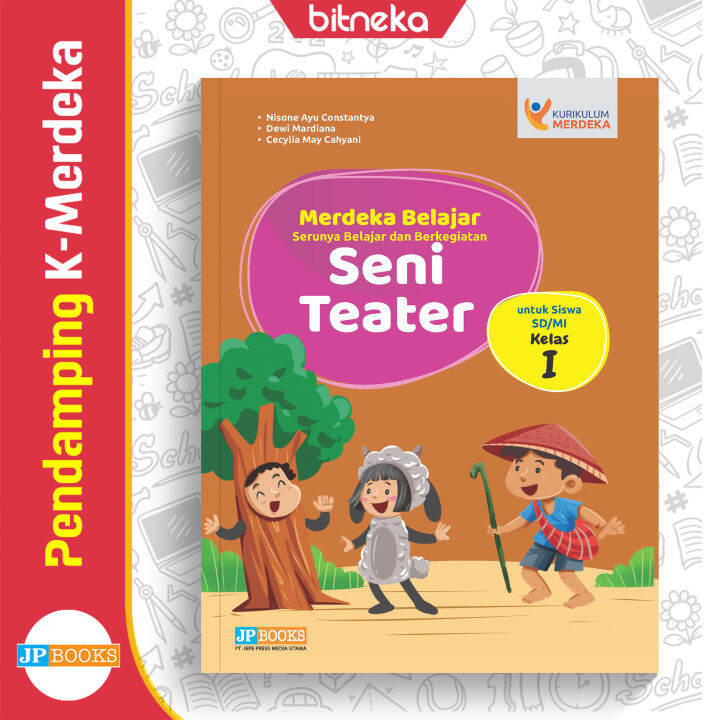 Buku Teks Pendamping Seni Teater Sd Mi Kelas Kurikulum Merdeka