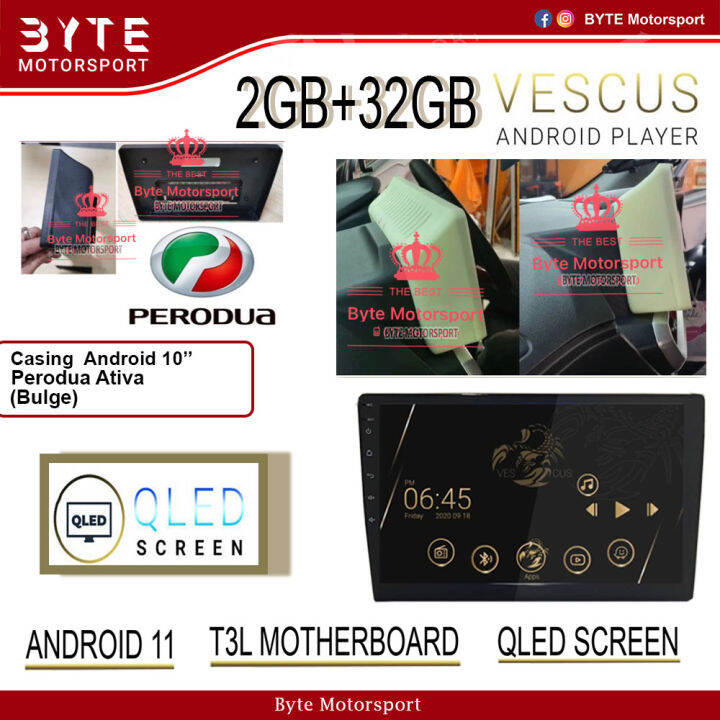 VESCUS 2 32 DSP 4G Sim Octa Core Processor QLED Screen Perodua