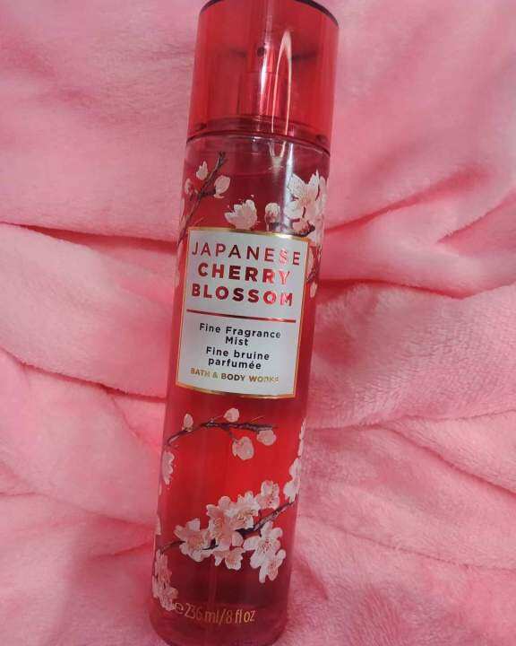 Original Bbw Japanese Cherry Blossom Fragrance Mist Ml Lazada Ph