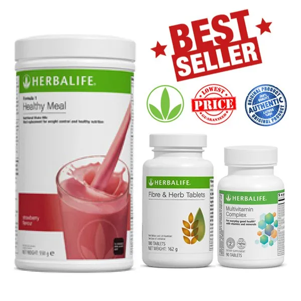 Spot In ManilaHerbalife Basic Program Shake Fiber Herb Vitamins