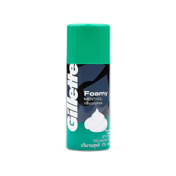 Gillette Foamy Methol Shaving Foam 175g Lazada PH