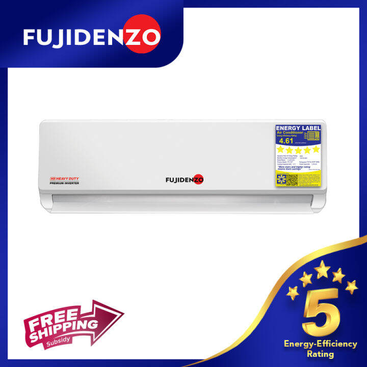 Fujidenzo Hp Hd Premium Inverter Split Aircon With Air Purifying