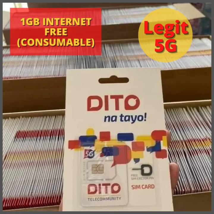 Dito Sim Card G With Gb Free Data Lazada Ph