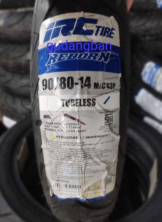 Ban Luar IRC Reborn NR87 90 80 14 NR 87 Tubeless Motor Matic Vario TL